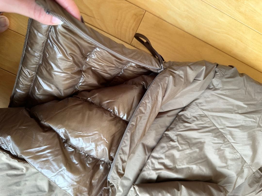 HYKE×THE NORTH FACE ブラウン トレーナー&スカート