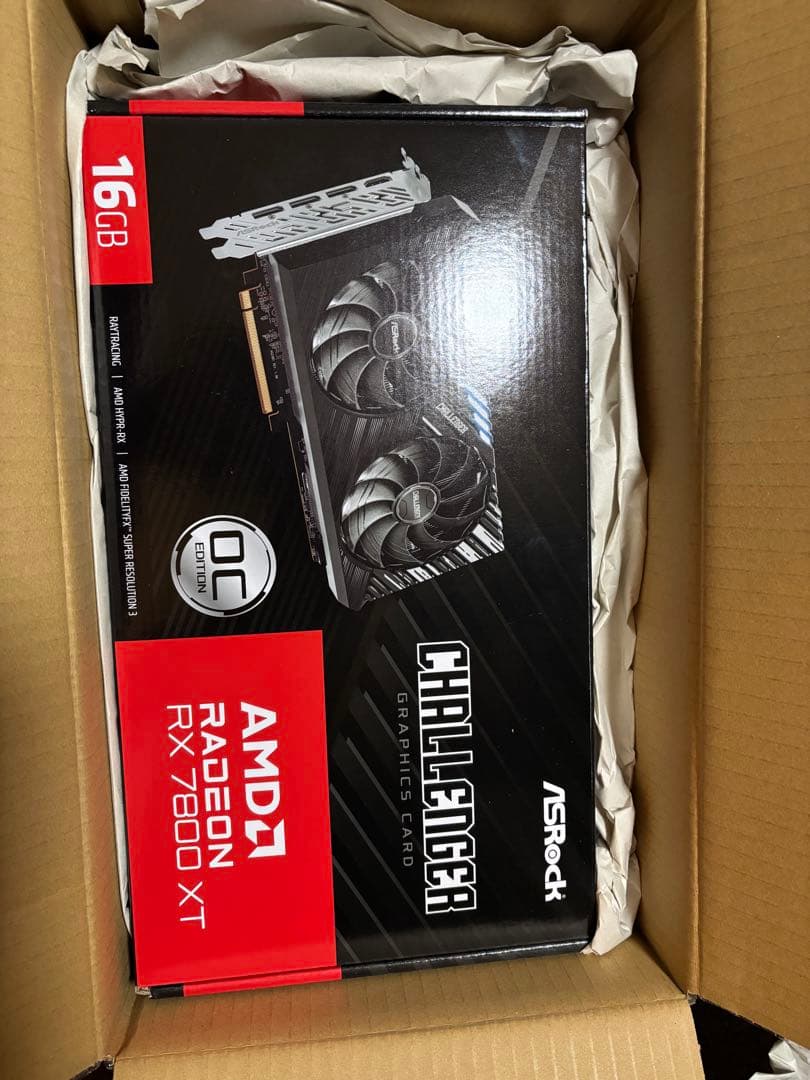 み*ん様 【禁煙Noペット】ASRock RX 7800 XT 16GB