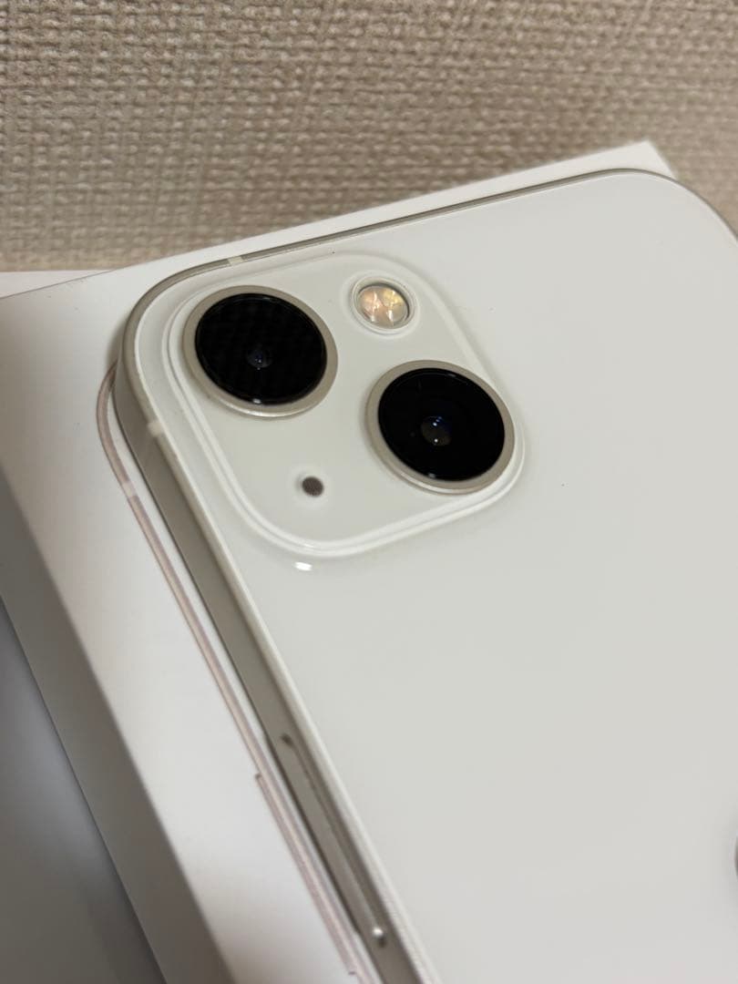 iPhone 13 128GB （白） 箱あり／美品