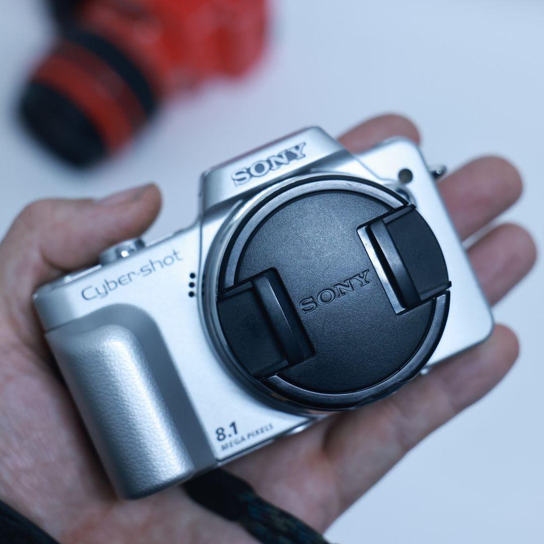 スマホ転送可 SONY H3 デジタルカメラ メモリー電池付き コンデジ