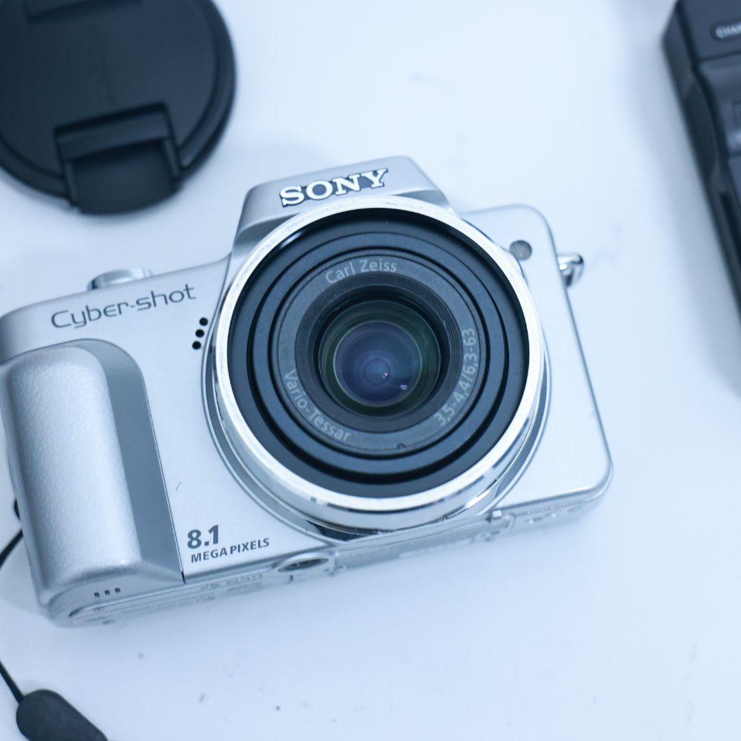 スマホ転送可 SONY H3 デジタルカメラ メモリー電池付き コンデジ