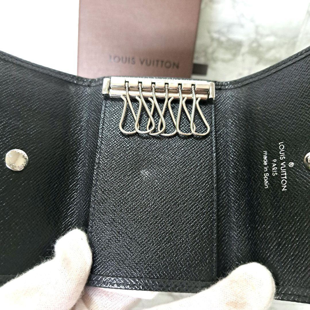 ✨️極美品✨️ルイヴィトン　エピ　6連キーケース　　黒　専用箱付き