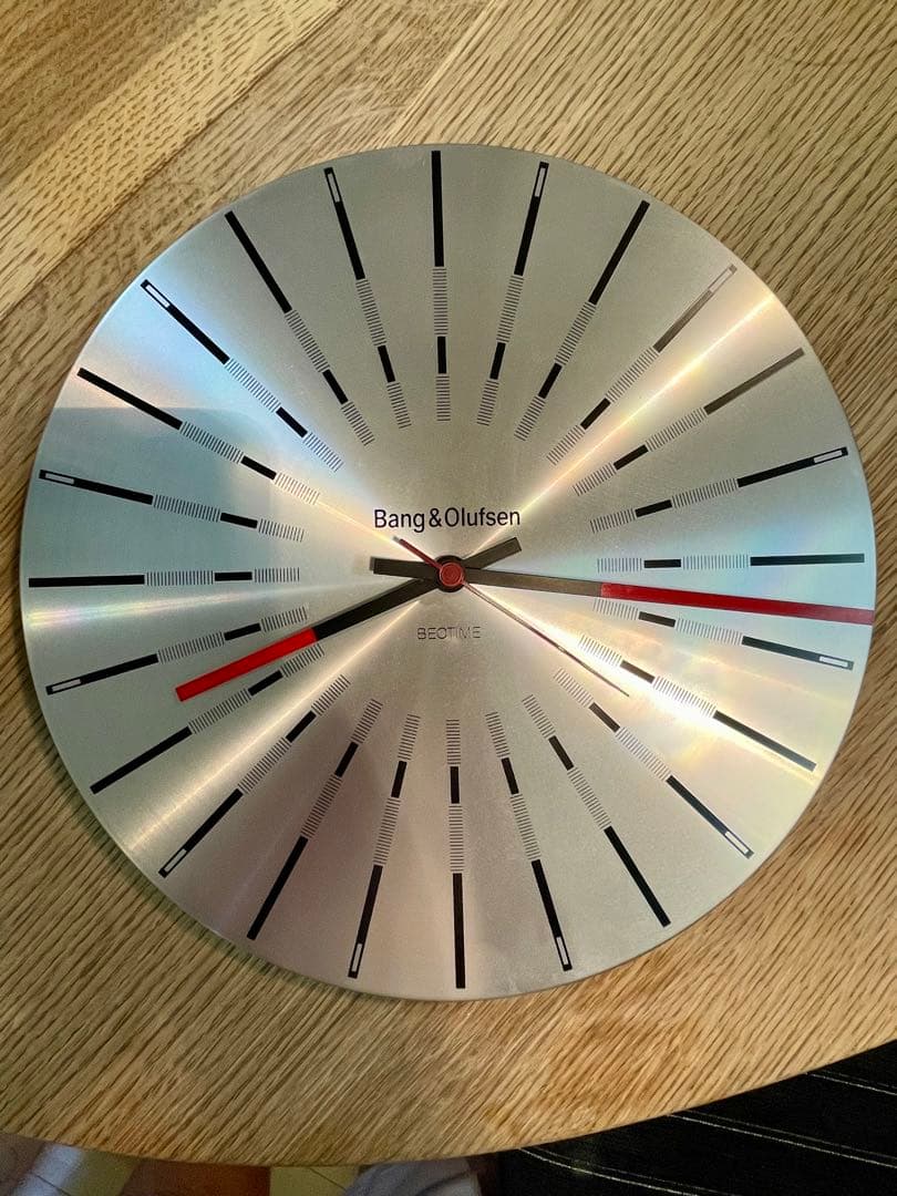 希少　バング&オルフセン　BEOTIME 壁掛け時計 MOVオリジナル完動品