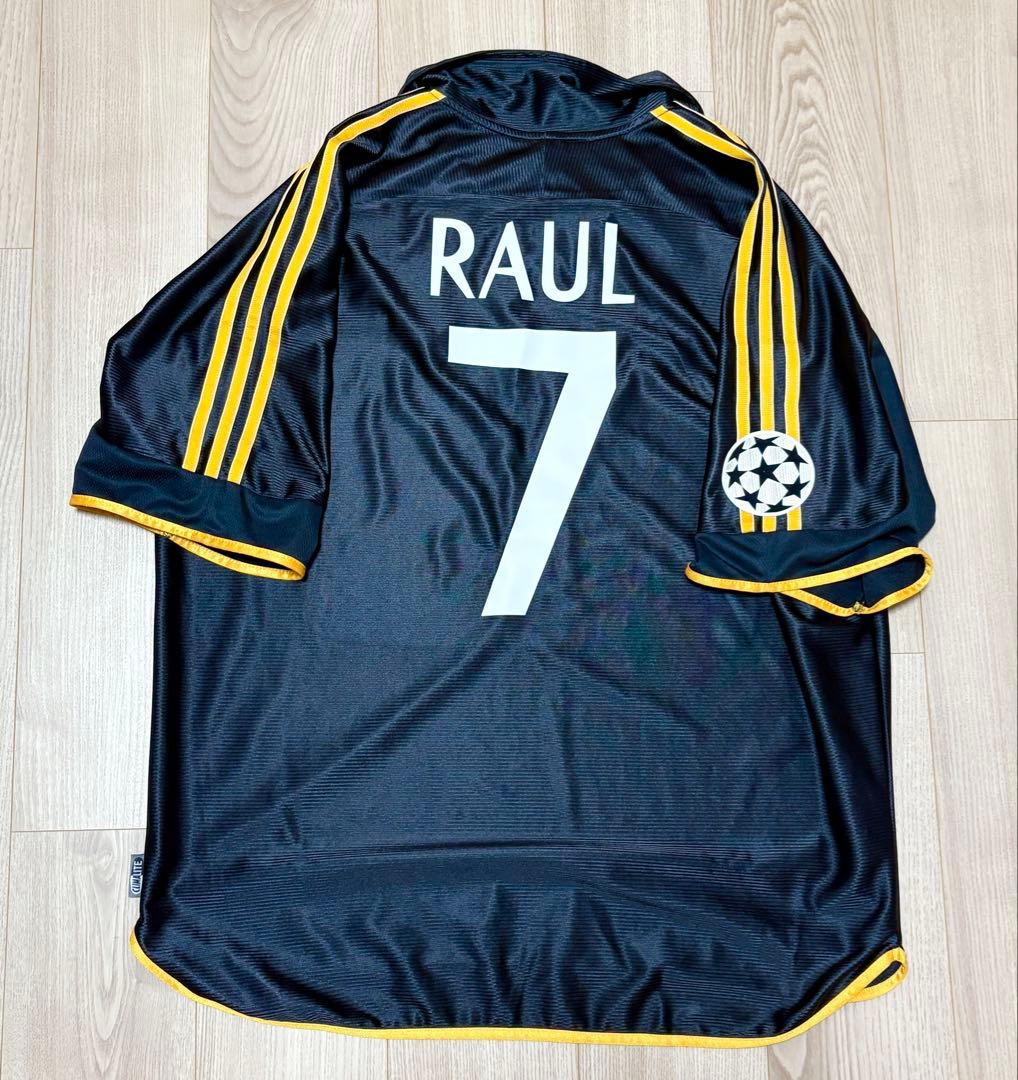 【正規品】レアルマドリード1999/00ラウール アウェイユニフォーム CL
