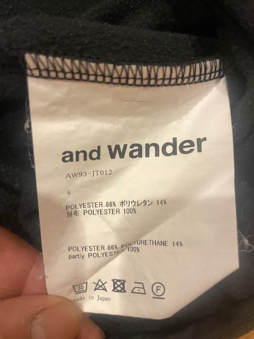 アンドワンダー　トップス　サイズ4