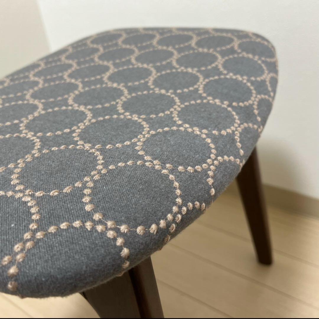 ミナペルホネン スツール タンバリン 細脚B 【グレー/ブルー】 チェア 椅子