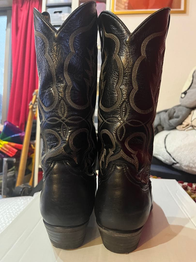 R*A様 トニーラマTony Lama刺繍ウエスタンブーツ91/2