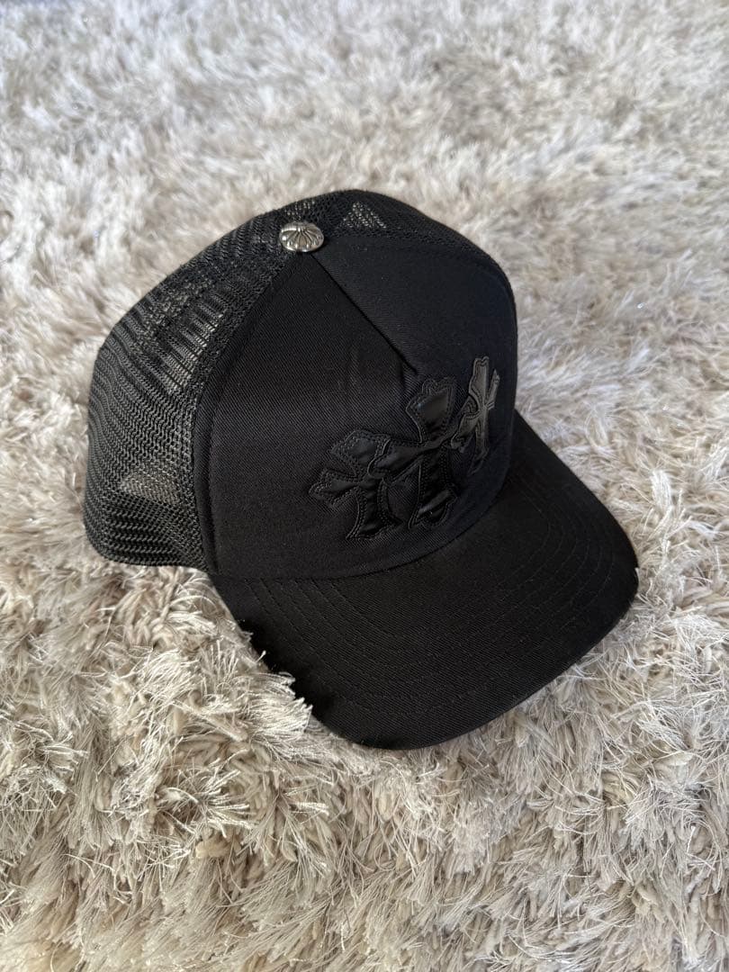 クロムハーツ Chrome Hearts トラッカーキャップ ブラック
