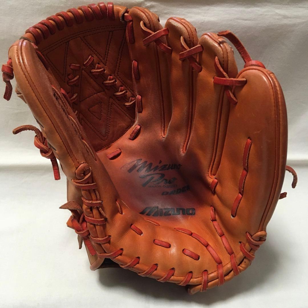 ミズノプロ　軟式投手用グローブ　オーダー　斎藤佑樹　新垣渚モデル