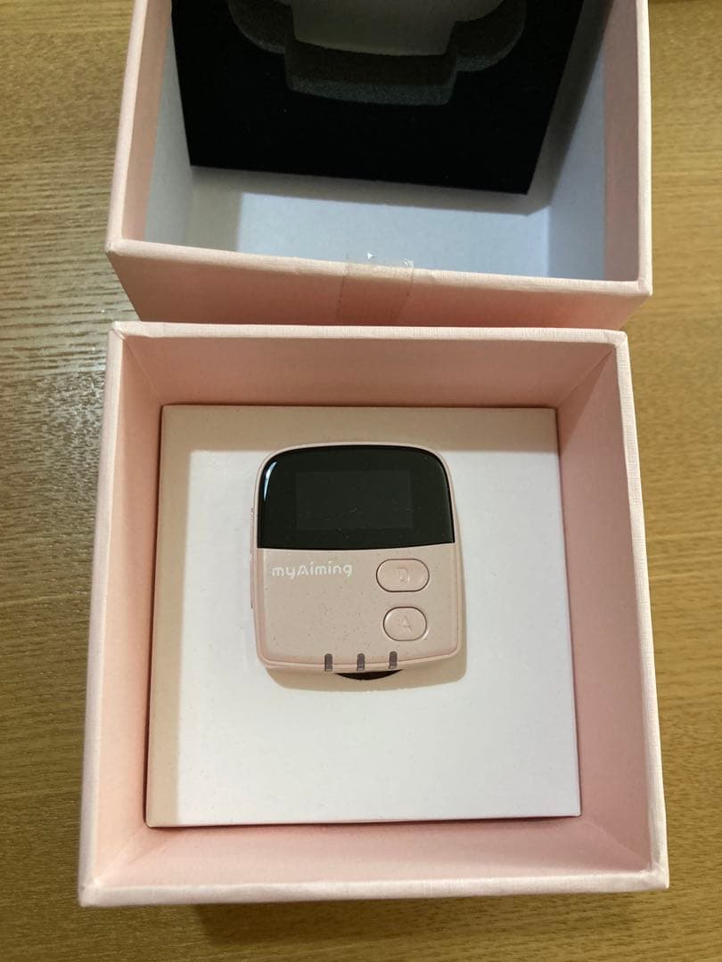 新品 MYAIMING ゴルフ距離計 音声型 超軽量小型 ベルト付