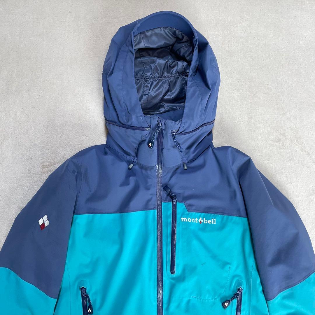 モンベル　スキーウェア　中綿ジャケット　マウンテンパーカー　2way M