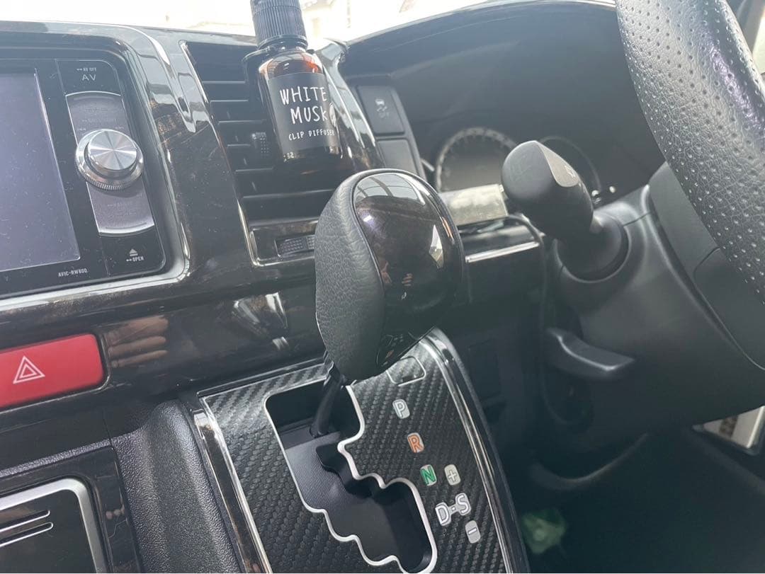 マホガニー調 インパネ ハイエースワゴン