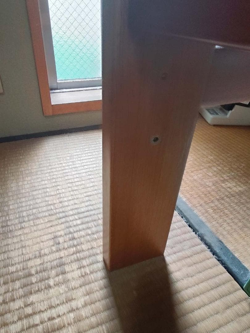 大きめシングル　木製すのこベッド1台　幅105×長さ195cm スラットベッド