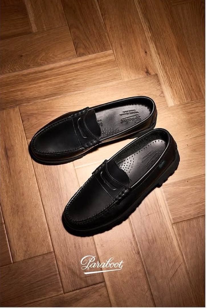 6【美品】CORAUX コロー PARABOOT ローファーパラブーツ