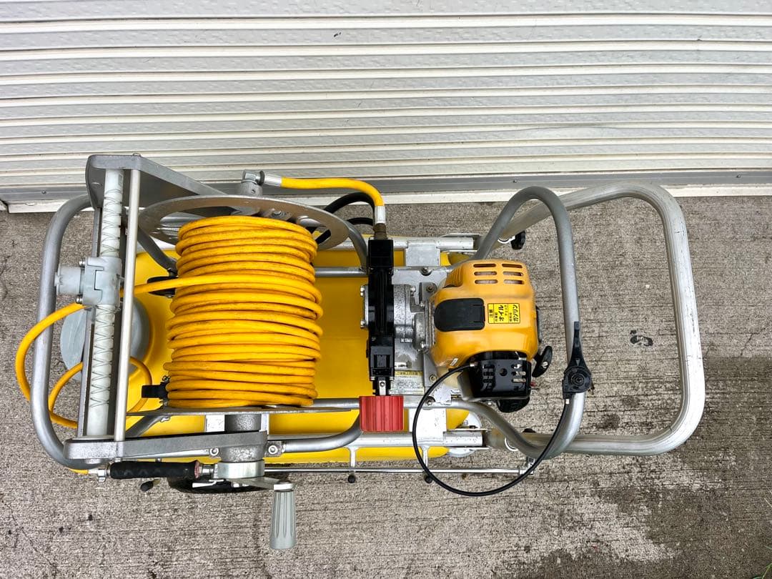 工進KV-ER50 エンジン噴霧機タンクホースフルセット　消毒　散水　稼働品