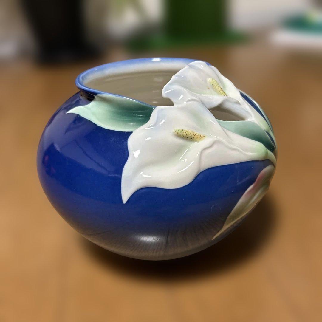 花瓶・フラワースタンド FRANZ XP1887 double calla lily desing