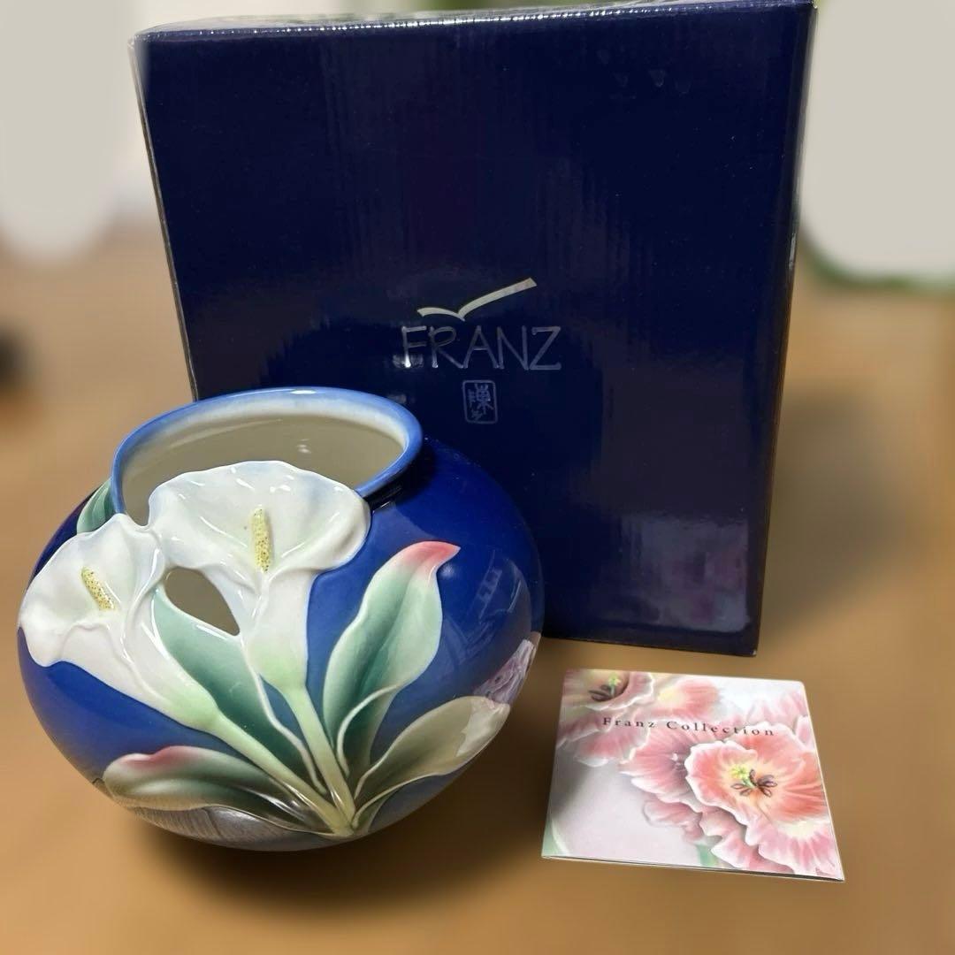 花瓶・フラワースタンド FRANZ XP1887 double calla lily desing