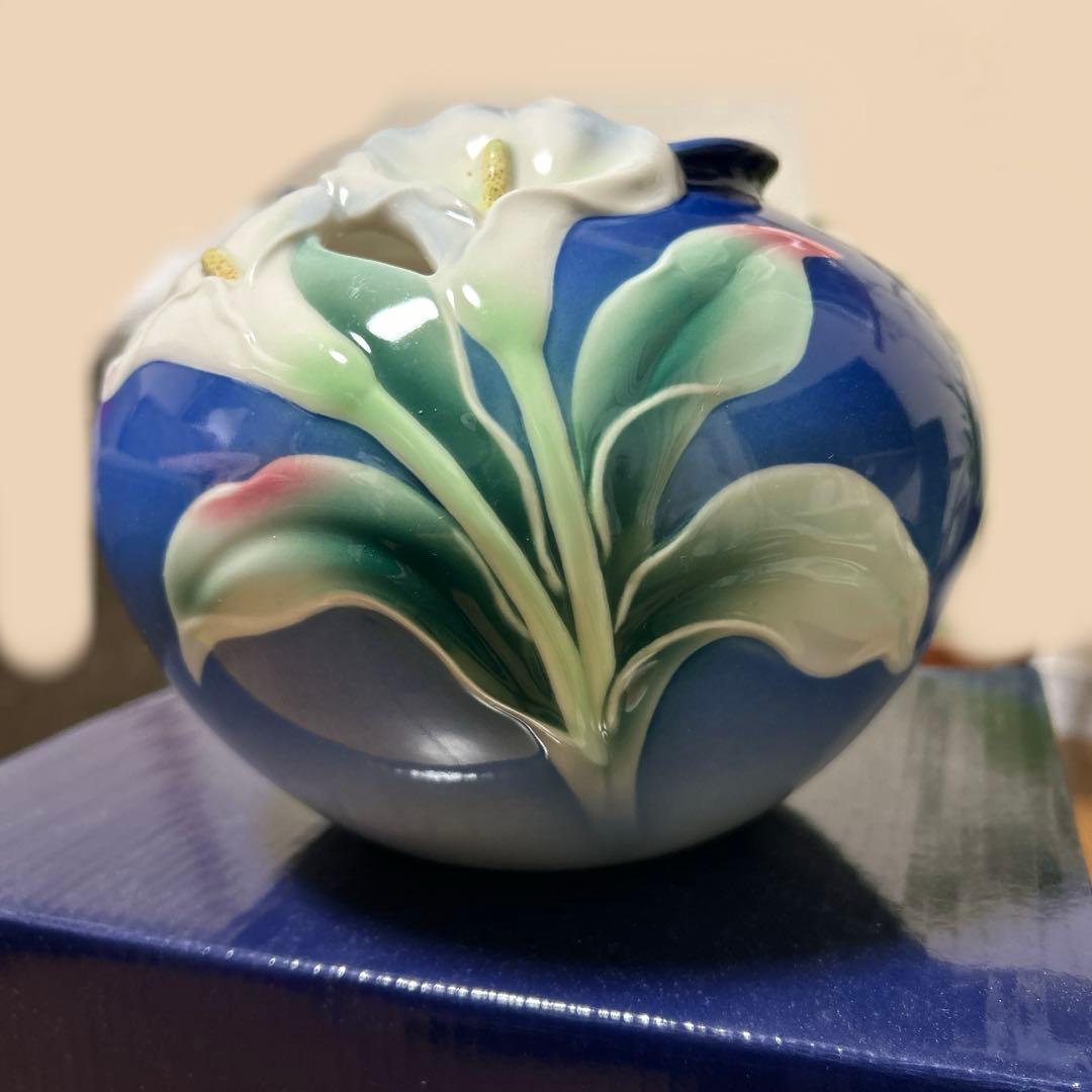 花瓶・フラワースタンド FRANZ XP1887 double calla lily desing