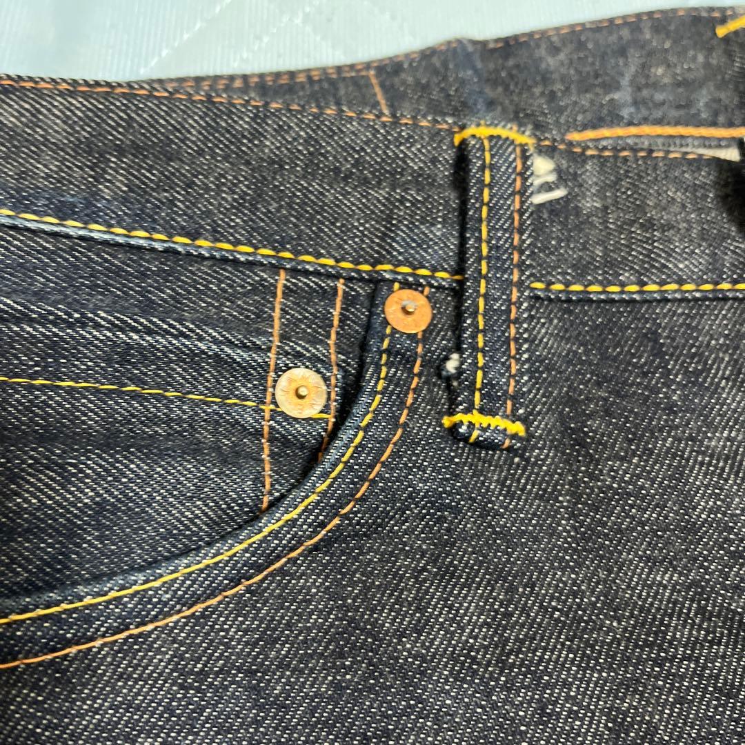 EVISU エヴィス No.2 2001グレー大黒 ビックカモメ 32×35濃紺