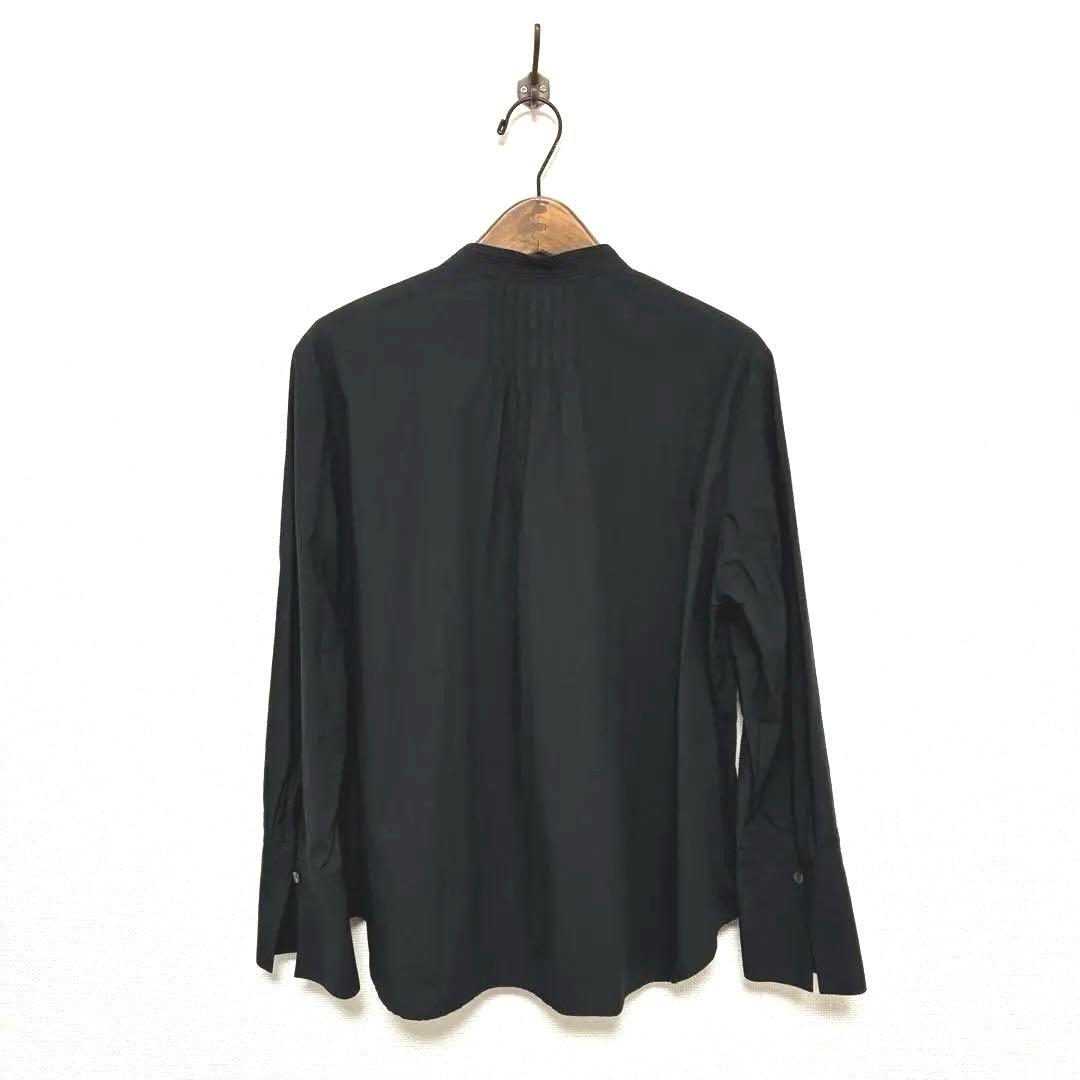 北欧暮らしの道具店 すずらん揺れる刺繍ブラウス サイズM ブラック