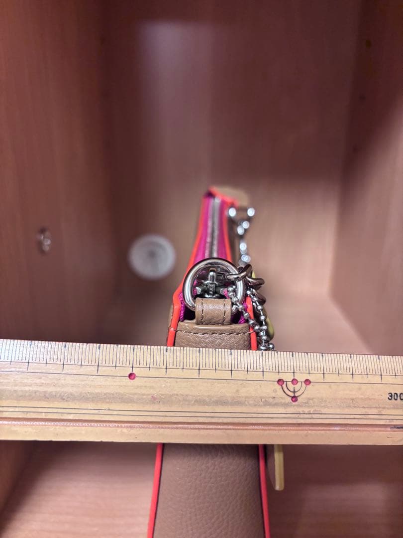 COACH ベージュ ピンク ショルダーバッグ、ハンドバッグ