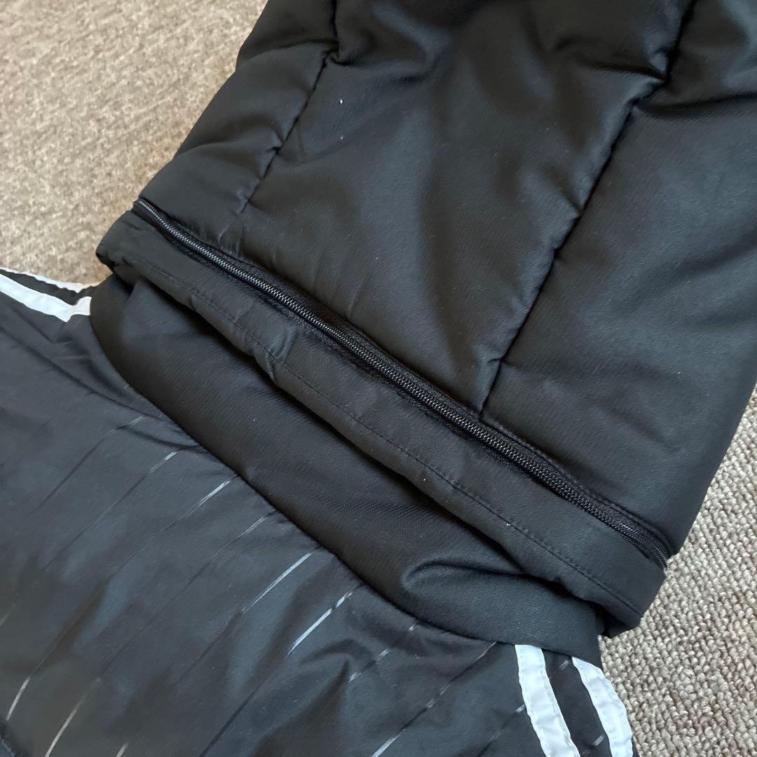 adidas TIRO15 黒 ダウンコート フード付き　ダウン70%