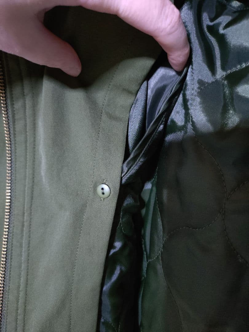 お値下げしました！【クリーニング済・美品】INDIVIライナー付モッズコート38