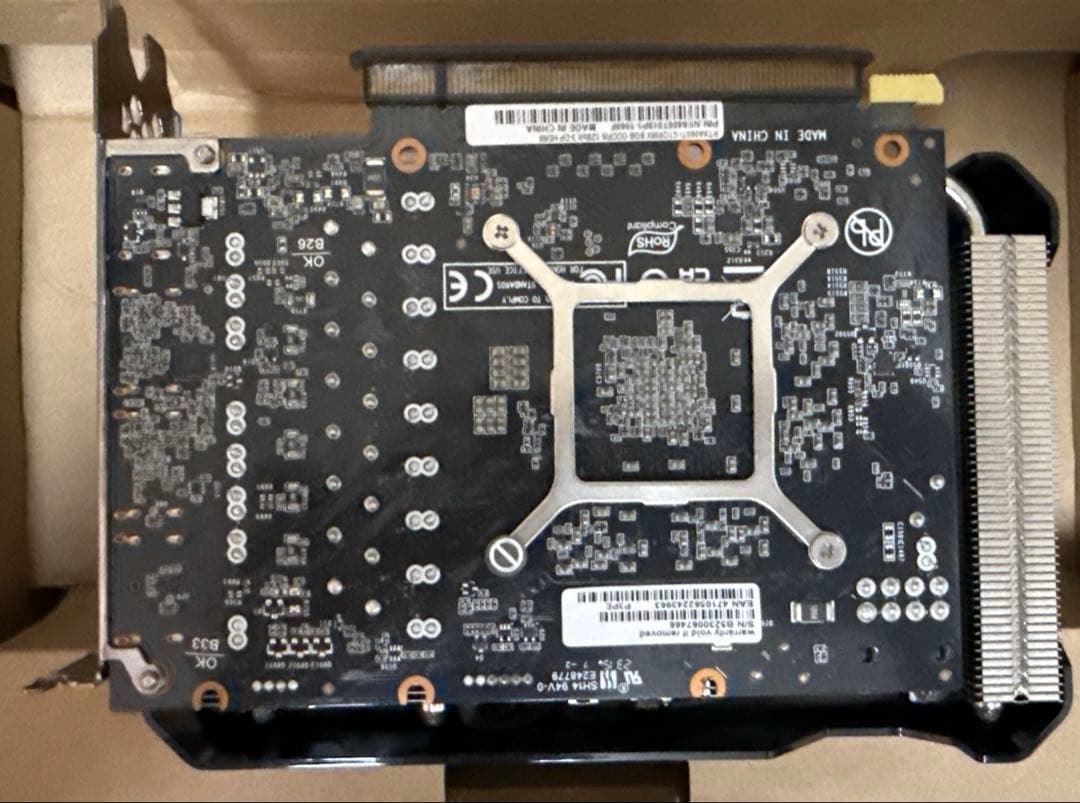 グラフィックボード・グラボ・ビデオカード PALIT GeForce RTX4060Ti 8GB