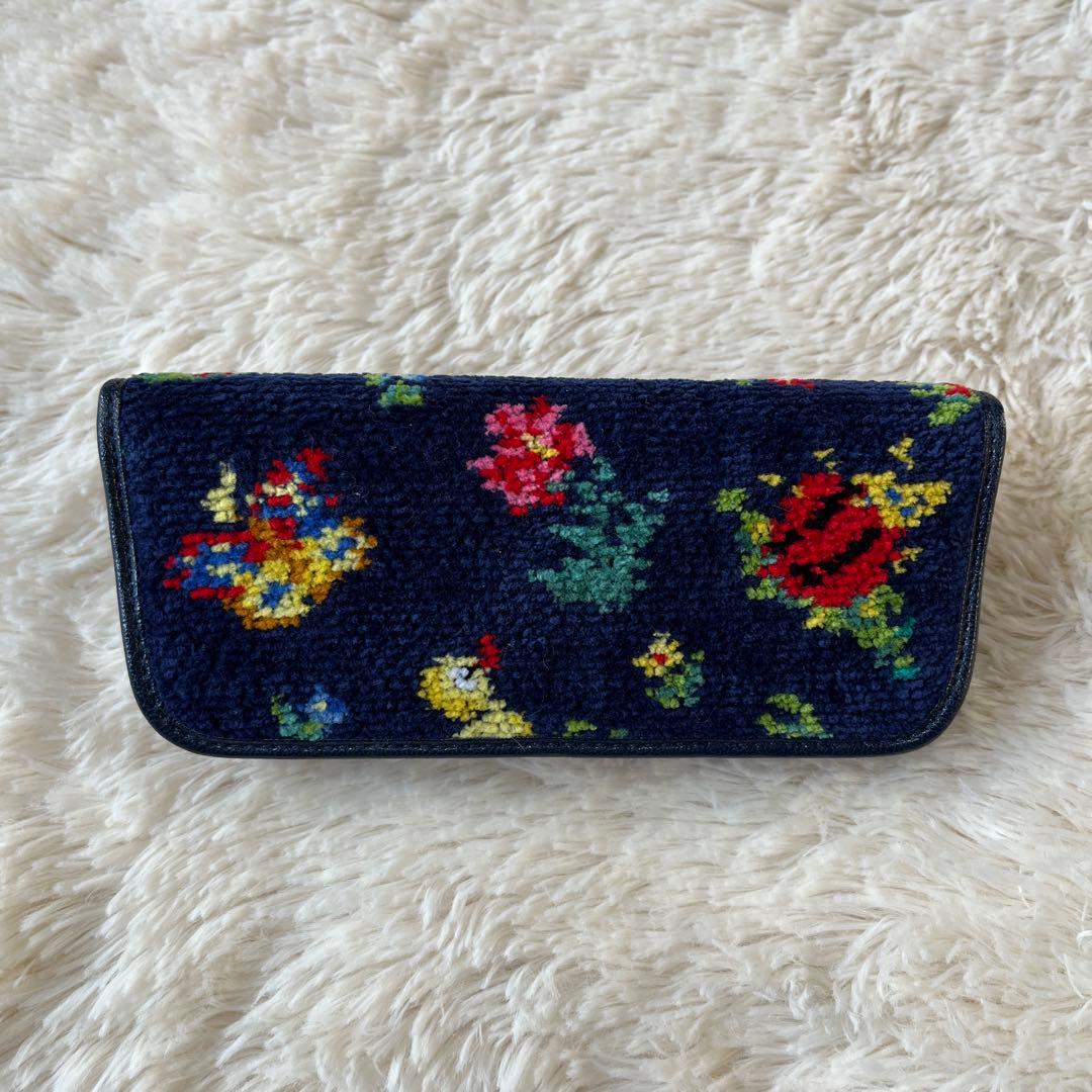 エネゴリ FEILER／フェイラー ハイジ メガネケース ネイビー