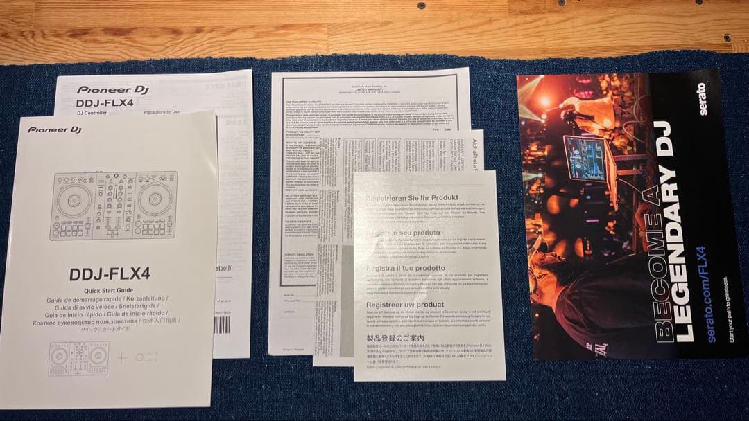 【即決歓迎】Pioneer DJ DDJ-FLX4 箱付属品完備 動作確認済