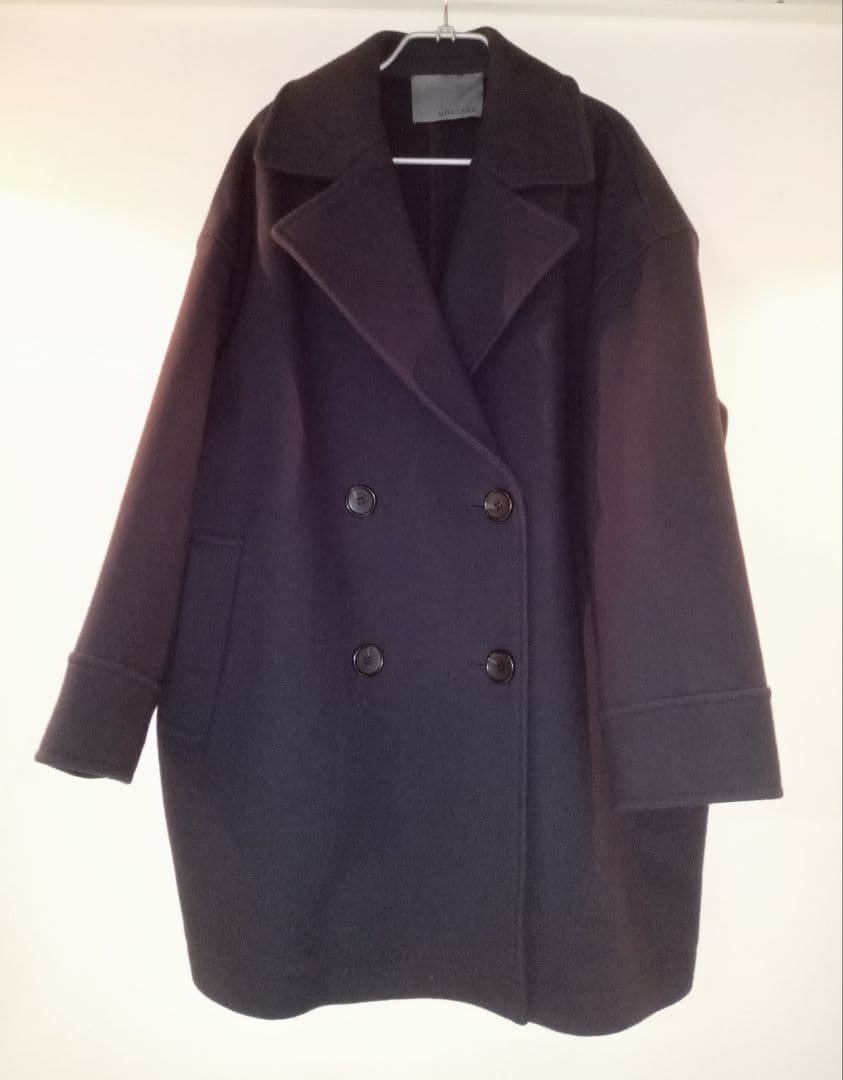 uncrave プルーフメルトンPコート ネイビー