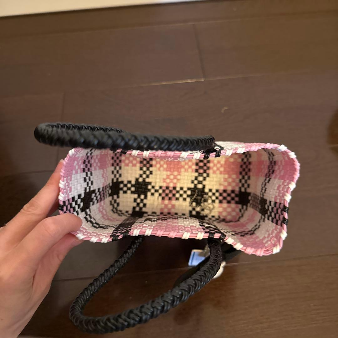 ファミリア　カゴバッグ