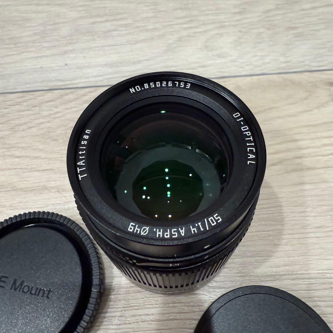 銘匠光学 TTArtisan 50/1.4 ソニーE ASPH 50mm 単焦点