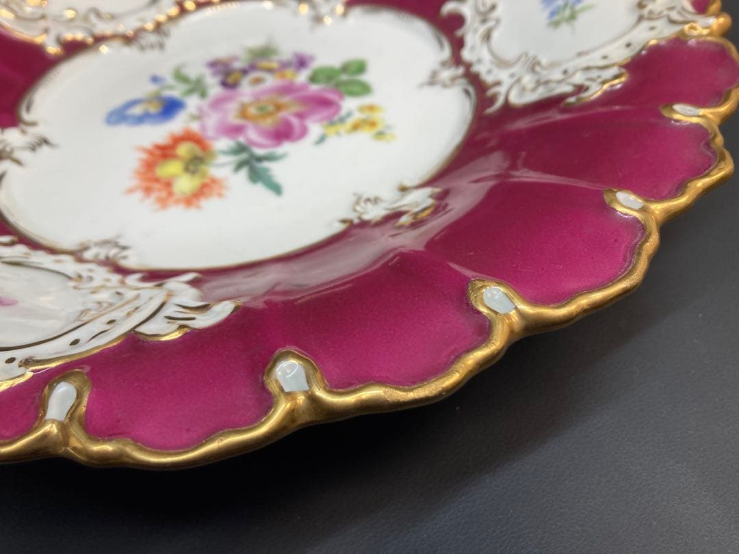 マイセン　飾り皿　大サイズ