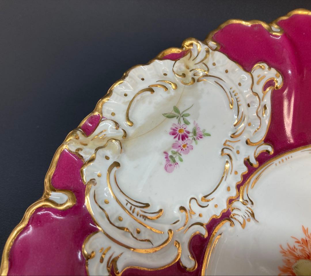 マイセン　飾り皿　大サイズ