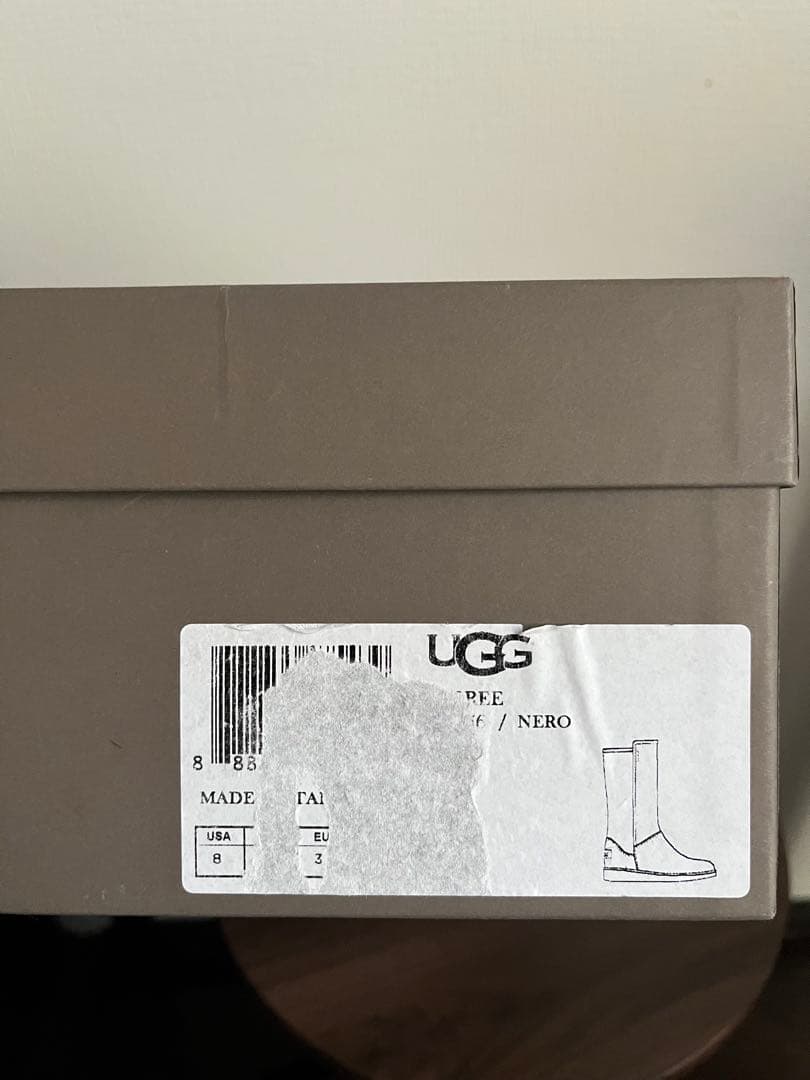 UGG アブリー ブラック ムートンブーツ