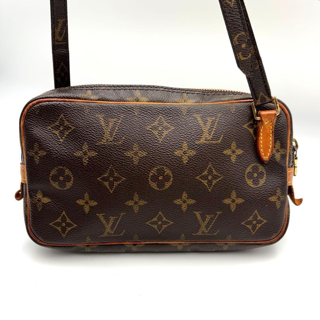 鑑定済み　LOUIS VUITTON マルリーバンドリエール ショルダーバッグ
