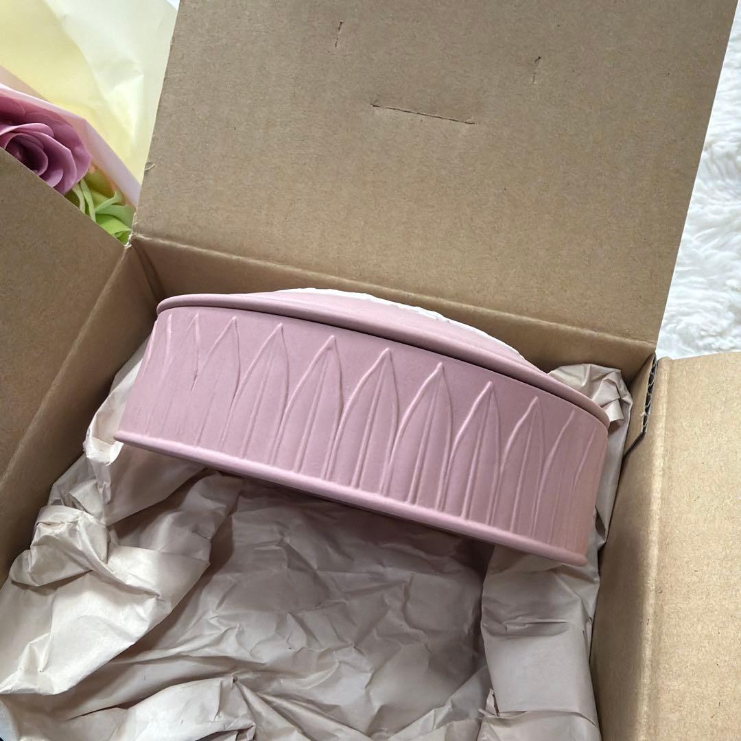 希少 新品未使用  ジャスパー ピンク 小物入れ