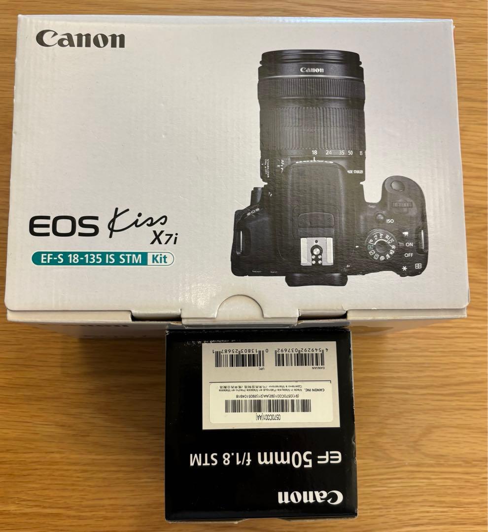 EOS Kiss X7i レンズキット 単焦点レンズ