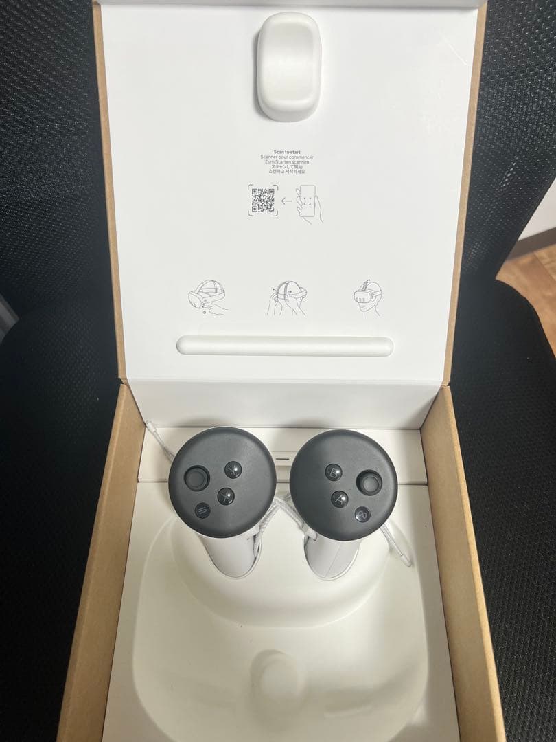  Quest 3 ヘッドセットとコントローラーセット