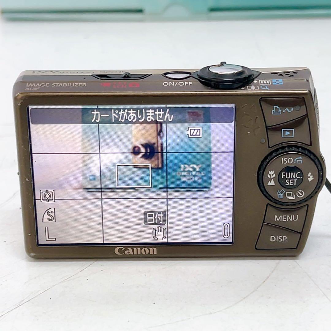 1AD25 動作品 Canon IXY Digital 920 IS デジカメ