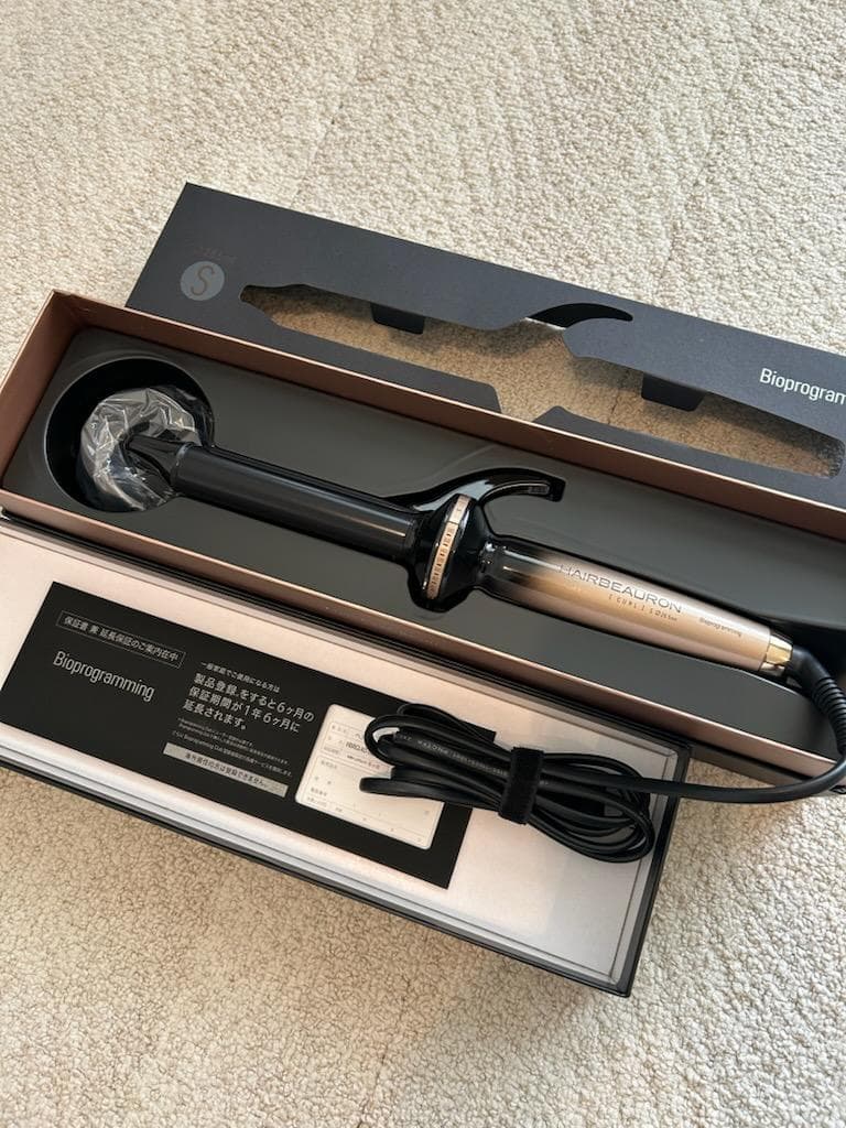 ヘアビューロン HAIRBEAURON カールS 4Dヘアアイロン 26.5ミリ