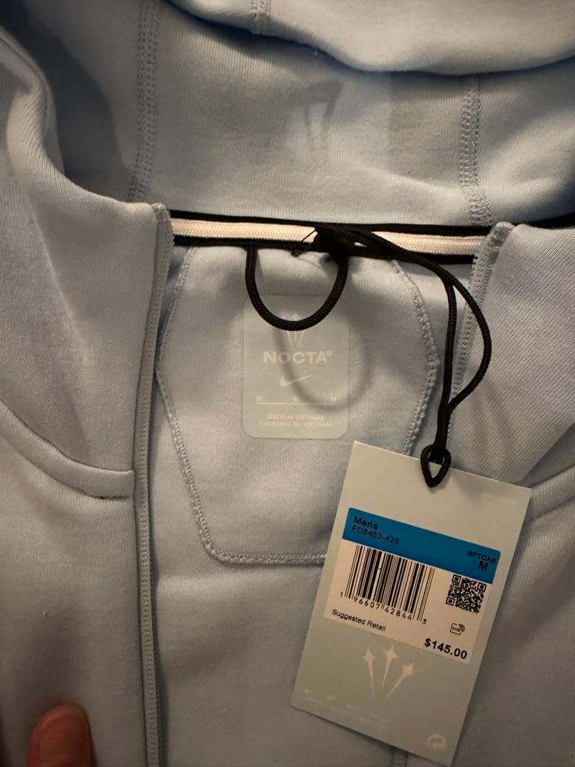 ジ*グ様 Nike nocta tech fleece ベビーブルー　M L