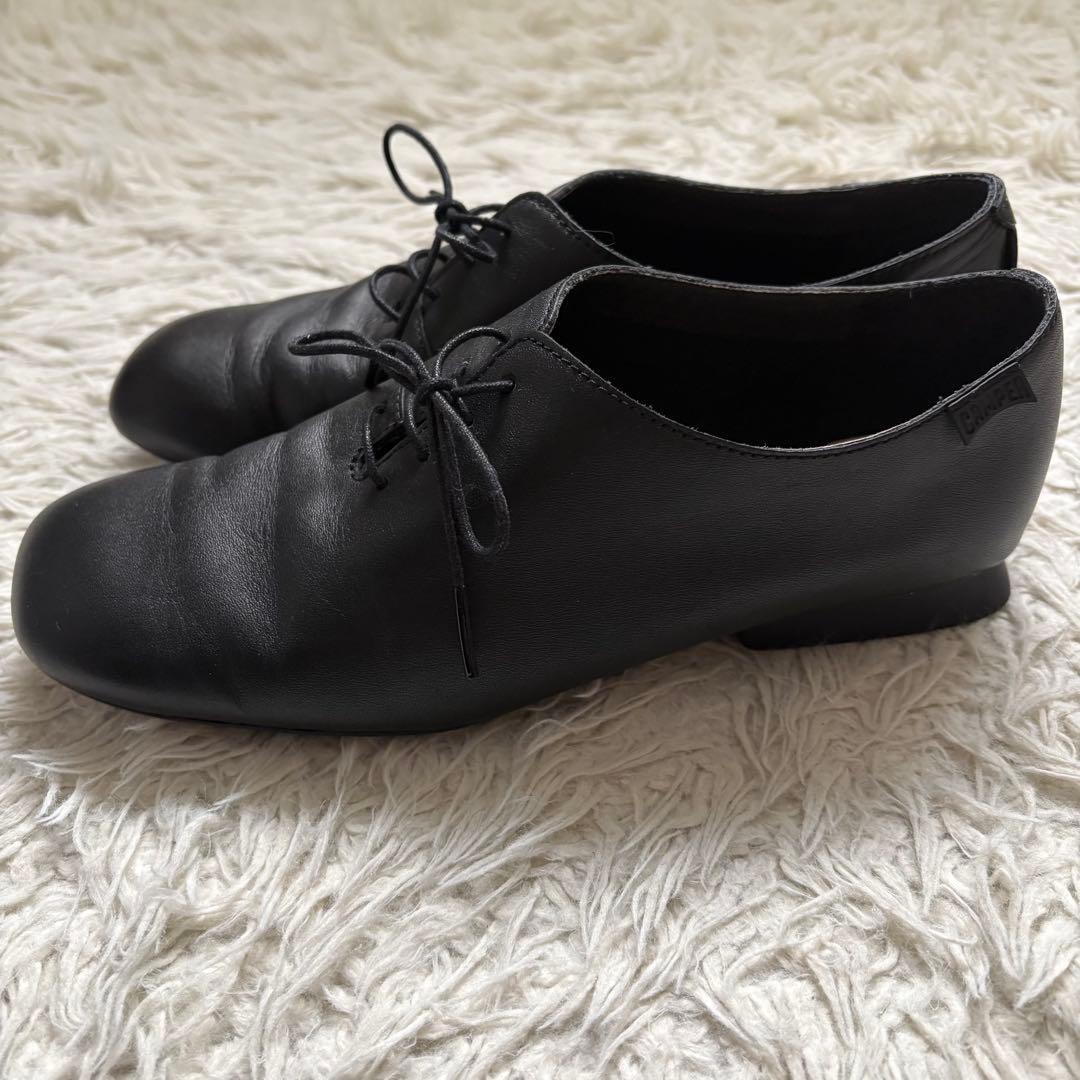 【極美品】CAMPER カンペール　カシマイラ　フラットシューズ　38 ブラック