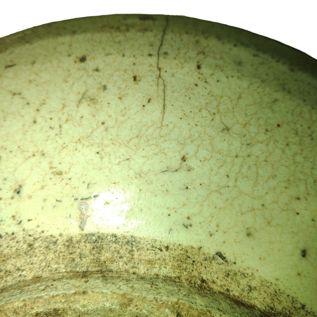 古瀬戸　馬目石皿　骨董品