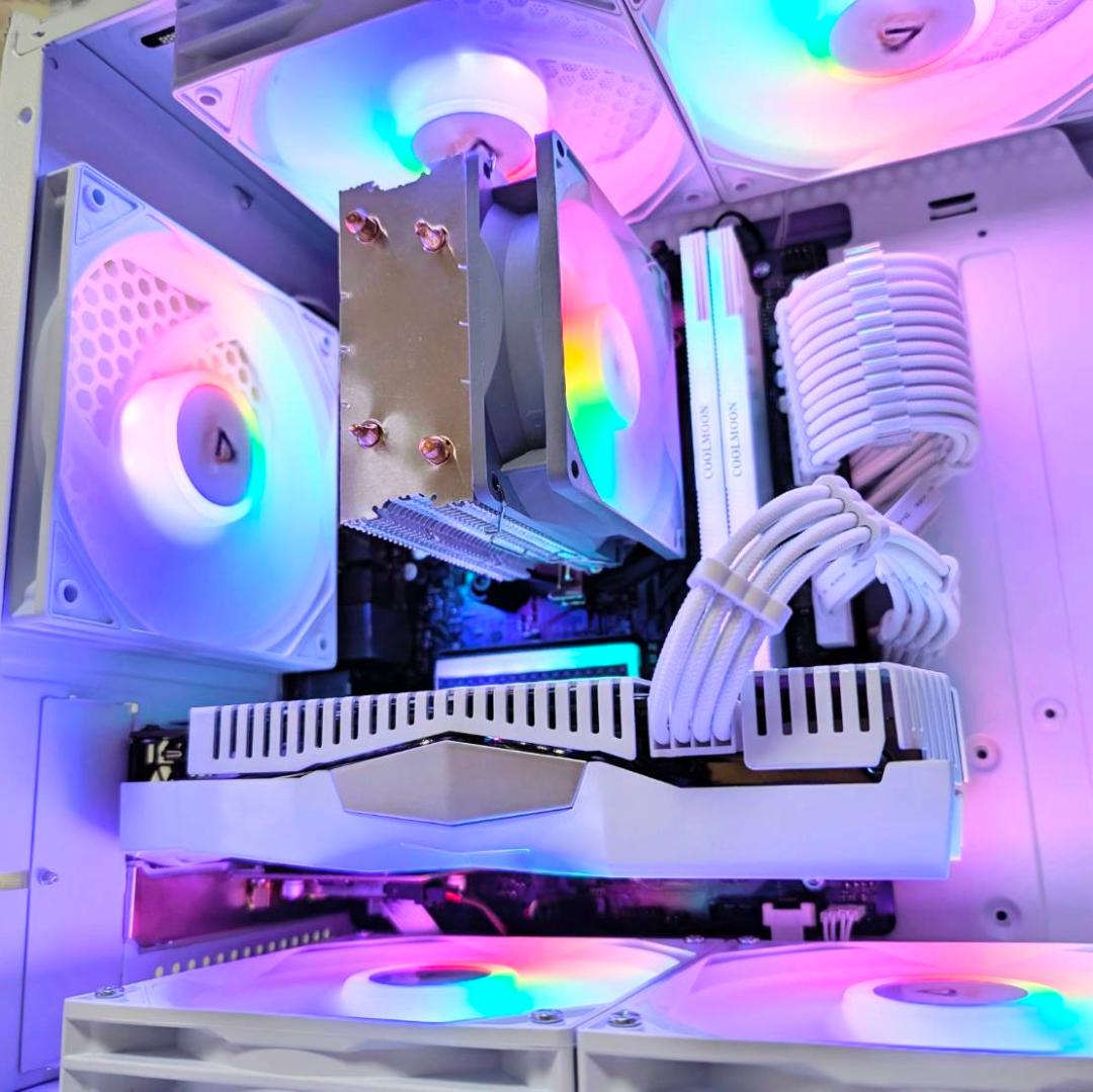 「まさ」白いゲーミングPC・配信・動画・Officｅなど多機能.