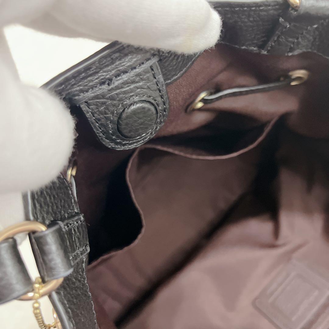 【美品】コーチ　アンディ　トートバッグ　ホースアンドキャリッジ　デカロゴ　レザー