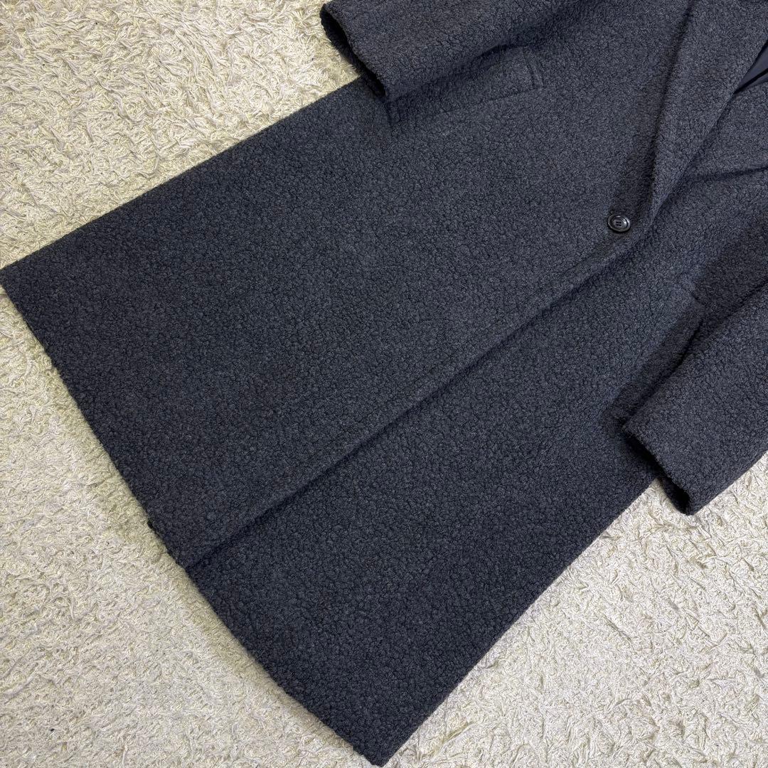 23区　定価6.7万 ウール混 ボアジャージー ドロップショルダー　コート