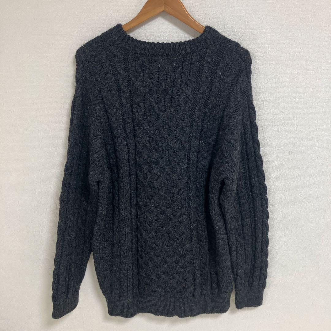 L.L.Bean フィッシャーマンニット アランニット アイルランド製 XL