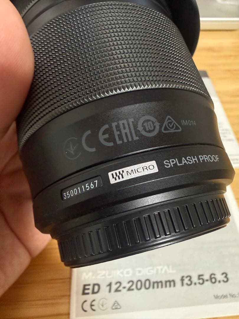 OLYMPUS M.ZUIKO ED 12-200 レンズ